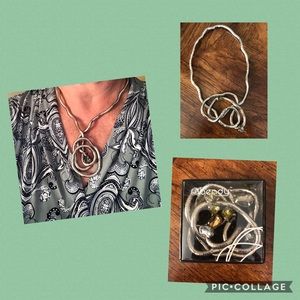 Bendy Twistable Metallic Necklace